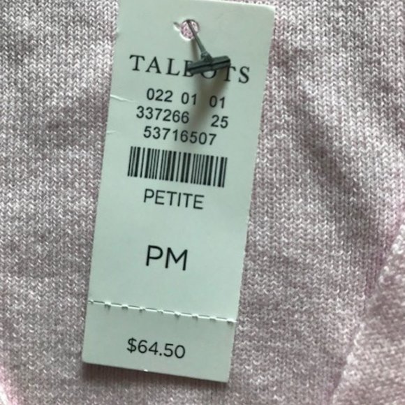 Pink short sleeved cardigan -petite - Picture 2 of 2